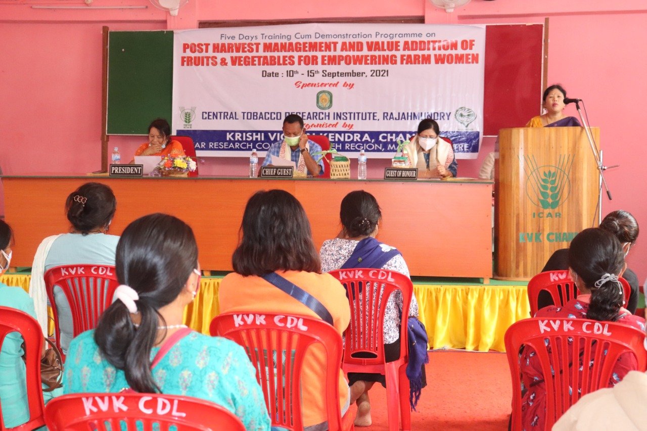 Training cum Demonstration on Post harvest management and value ...